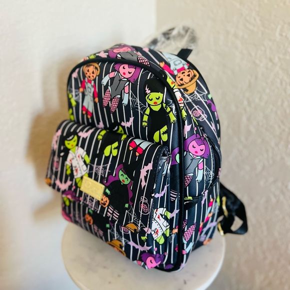 LUV BETSEY BY BETSEY JOHNSON Mid Size Backpack
Bag, Spooky Dolls, Halloween, NWT - Picture 3 of 16